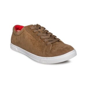 UGG Women’s Karine Chestnut Suede Sneakers